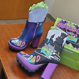 **BRAND NEW;NEVER WORN** Scooby-Doo Hold On Gang Booties EU Size 40;US9